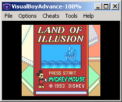 Title Screen GG Mask On